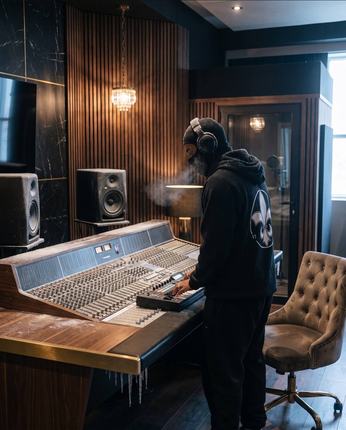 Joonz DC in de studio